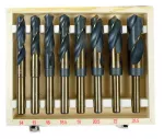 SILVER WIERTŁO KOBALT KPL. 8szt. 14-25,5/mm