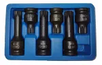 SILVER ZESTAW KLUCZY SPLINE 6el. M14-M18