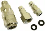 SILVER ZESTAW SZYBKOZŁĄCZEK PNEUMATYCZNYCH 1/4" 3szt.....