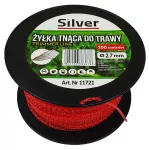 SILVER ŻYŁKA TNĄCA 2,7x100m  SKRĘCONA/KARBOWANA
