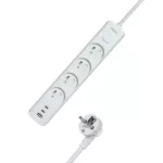 MORRE LISTWA ZASILAJĄCA 4G USB, 2xUSB-C,1,5m