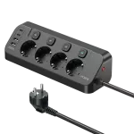 MORRE LISTWA ZASILAJĄCA 8w1 4GNIAZDA 2xUSB-C 2xUSB-A 12W 2M