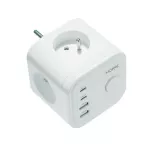 MORRE ROZGAŁĘZIACZ KOSTKOWY 3G,2xUSB,2xUSB-C