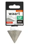WAART FREZ DIAMENTOWY STOŻKOWY 2-38mm x M14