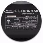 WELDMAN PROSTOWNIK STRONG 50 Z ROZRUCHEM 12V/24V