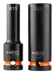 Nasadki udarowe 1/2", E10 - E24, zestaw 9 szt., CrMo
