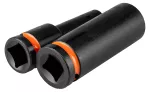 Nasadki udarowe 1/2", E10 - E24, zestaw 9 szt., CrMo