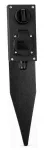 KASETA OGRODOWA CZARNA IP54 - GN.230V / P.CZ-10 / KOTWA