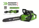 40V Pilarka 40 cm GD40CS18