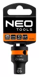 Nasadka udarowa 1/2", 10 x 38mm, Cr-Mo