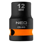 Nasadka udarowa 1/2", 12 x 38 mm, CrMo