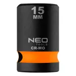 Nasadka udarowa 1/2", 15 x 38mm, Cr-Mo