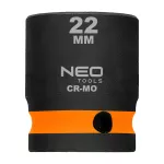 Nasadka udarowa 1/2", 22 x 38mm, Cr-Mo