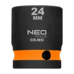 Nasadka udarowa 1/2", 24 x 38 mm, CrMo