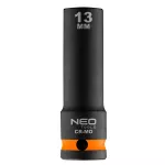 Nasadka udarowa 1/2" długa, 13 x 78mm , Cr-Mo