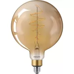Żarówka LED Philips 7W zamiennik 40W 470lm ściemnialna 1800K LED classic-giant 40W E27 G200 GOLD DIM Żarówki LED 2 lata gwar