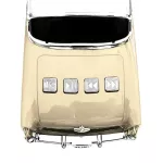 LXWS1957K Głośnik bluetooth RETRO WS-1957 ,10W,radio FM,USB, TF,wyświetlacz LED,akumulator 1500mAh, BIAŁY