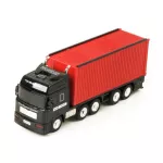 LXWS528R Głośnik bluetooth RETRO WS-528 CIĘŻARÓWKA ,10W,radio FM,USB, TF,wyświetlacz LED,akumulator 1500mAh, czerwony