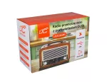 LXLTC102UBT Radio przenośne OLZA LTC 102UBT Retro z podświetleniem FM/AM/SW USB Bluetooth