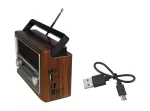 LXLTC118UBT Radio przenośne ELMA retro LTC 118UBT FM/AM/SW USB Bluetooth