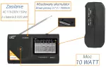 LXLTC2026 PS Radio przenośne LTC-2026 WILGA, czarne