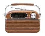 LXLTC2027 Radio przenośne Retro LTC NIDA bluetooth, AM/FM/MP3/USB/SD wbud. akumulator 1200mAh GGW BRM