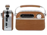 LXLTC2027 Radio przenośne Retro LTC NIDA bluetooth, AM/FM/MP3/USB/SD wbud. akumulator 1200mAh GGW BRM