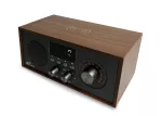 LXLTC511BC Radio przenośne RETRO Brda FM/BT/USB akum.2200mAh,10W,ładowanie indukcyjne telefonu,brąz/grafit