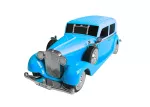 LXWS1934N Głośnik bluetooth RETRO WS-1934 ,10W,radio FM,USB, TF,wyświetlacz LED,akumulator 1500mAh,niebiesko-biały