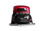 LXWS1934R Głośnik bluetooth RETRO WS-1934 ,10W,radio FM,USB, TF,wyświetlacz LED,akumulator 1500mAh,czerwono-czarny