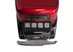 LXWS1934R Głośnik bluetooth RETRO WS-1934 ,10W,radio FM,USB, TF,wyświetlacz LED,akumulator 1500mAh,czerwono-czarny