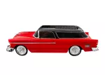 LXWS1955R Głośnik bluetooth RETRO WS-1955 ,10W,radio FM,USB, TF,wyświetlacz LED,akumulator 1500mAh,czerwony