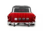 LXWS1955R Głośnik bluetooth RETRO WS-1955 ,10W,radio FM,USB, TF,wyświetlacz LED,akumulator 1500mAh,czerwony