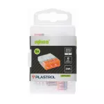 2273-203 Szybkozłączka WAGO ; trzykrotna Pudełko plastikowe M box z banderolą5