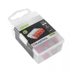 2273-204 Szybkozłączka WAGO ; czterokrotna Pudełko plastikowe M box z banderolą5