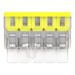 2273-205 Szybkozłączka WAGO ; pięciokrotna Pudełko plastikowe M box z banderolą5