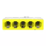 2273-205 Szybkozłączka WAGO ; pięciokrotna Pudełko plastikowe M box z banderolą5
