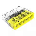2273-205 Szybkozłączka WAGO ; pięciokrotna Pudełko plastikowe M box z banderolą5