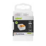 221-412 Szybkozłączka WAGO ; dwukrotna Pudełko plastikowe M box z banderolą5