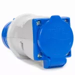AD-1 CAMPING 16A 3P Adapter Redukcja Przejściówka 16A 3P/230V IP44 604