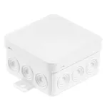 V5 BIAŁA Puszka n/t hermetyczna V5 IP-54 75x75x41 12-wl klik z osłabieniami biała