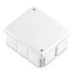 PK-104 Puszka odgałęźna, 10-wlotowa, n/t, z dławicami D 16, IP-54; 80x95; biały