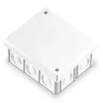PK-102 Puszka odgałęźna, 14-wlotowa,p/t; pazurki do płyt gips; 6÷21, IP-20,80x95; biały