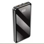 GSM103789 Forever power bank TB-411 ALLin1 10000 mAh czarny z kablami USB-C + Lightning + microUSB