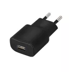 GSM032681 Forever ładowarka sieciowa TC-01 1x USB 2A czarna + kabel USB-C
