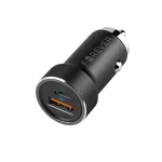 GSM112638 Forever ładowarka samochodowa PD QC CC-06 1x USB-C 1x USB 20W czarna
