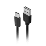 GSM032693 Forever ładowarka samochodowa M02 1x USB 2A czarna + kabel USB-C