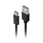GSM032689 Forever ładowarka samochodowa M02 1x USB 2A czarna + kabel microUSB