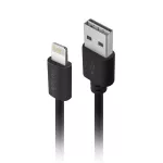 GSM032691 Forever ładowarka samochodowa M02 1x USB 2A czarna + kabel Lightning