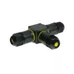 RKH3-3SS Rozgałęźnik kablowy hermetyczny IP68, 3-pinowy, zaciskowy, stały, 24A, 450V AC (0,5-2,5mm)